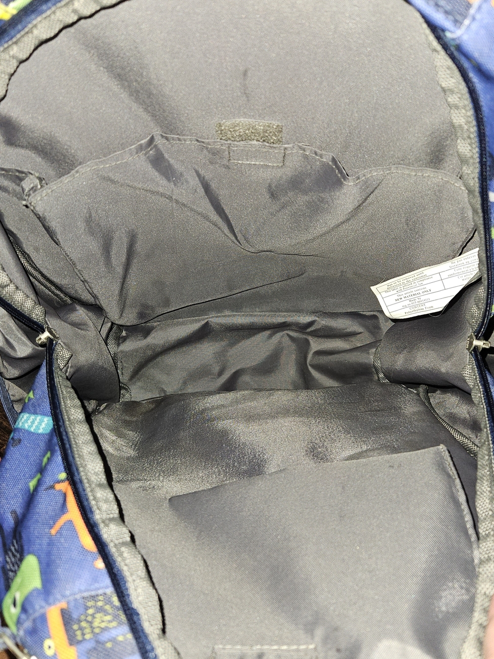 EUC Pottery Barn Kids Mackenzie Monster Print Backpack Large - Picture 5 of 5